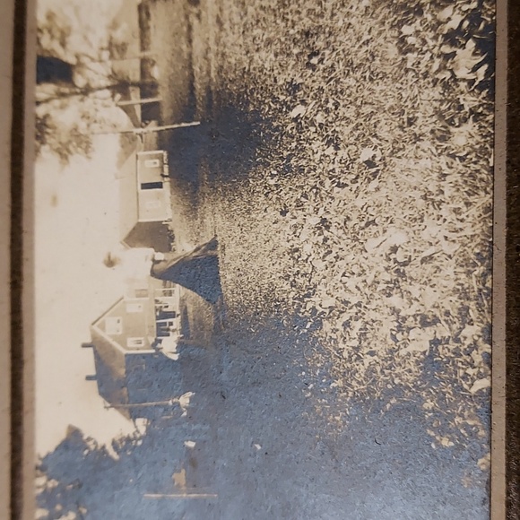 Antique Cabinet Card Photos of Houses Marked W E Smith Reading Mass - Picture 3 of 10